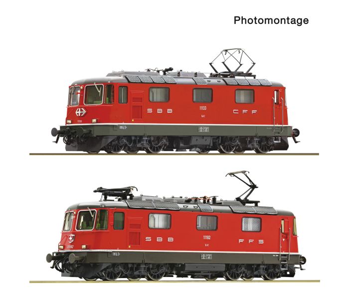 SBB Re 4/4 II 11133/192 Electric Twin Loco Set V