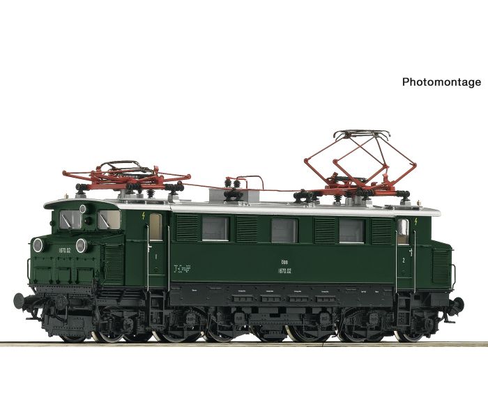OBB Rh1670.02 Electric Locomotive IV (DCC-Sound)