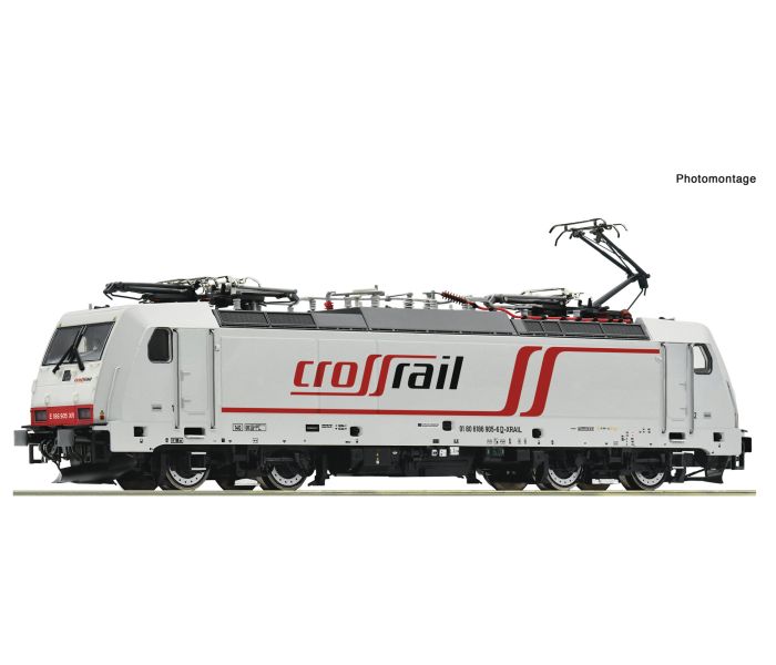 Crossrail BR186 905-6 Electric Locomotive V (~AC-Sound)