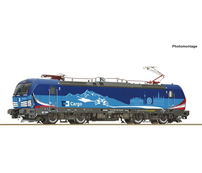 CD Cargo Rh393 002-1 Electric Locomotive VI (~AC-Sound)