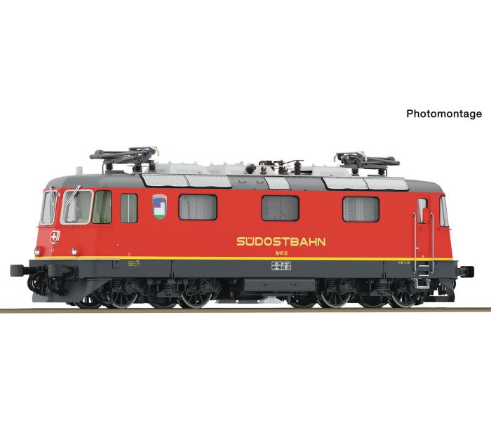SBB Re4/4 III 43 Electric Locomotive IV (~AC-Sound)