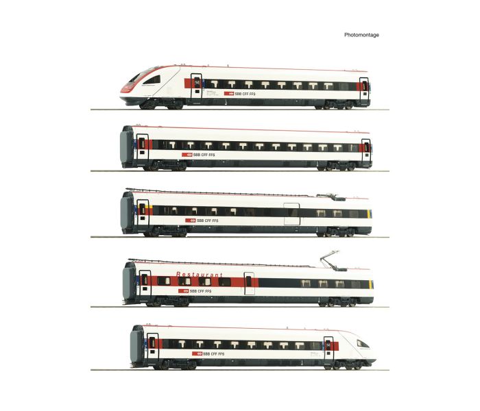 SBB ICN RABDe 500 039-8 5 Car EMU VI