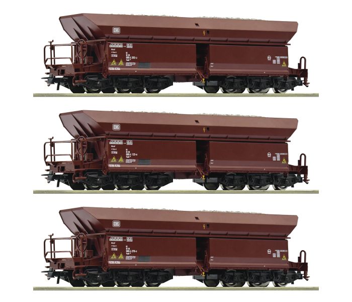 DB Faals150 Bogie Ore Hopper Wagon Set (3) IV