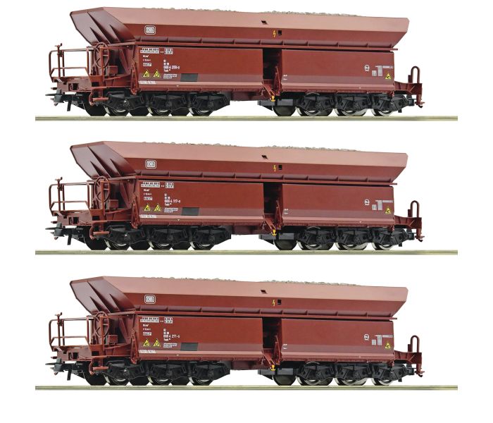 DB Faals150 Bogie Ore Hopper Wagon Set (3) IV