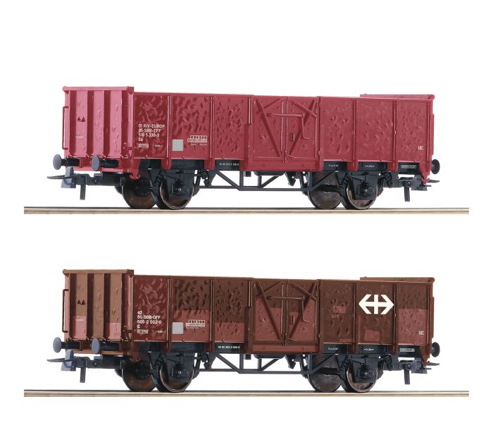SBB E/Es Open Wagon Set (2) IV