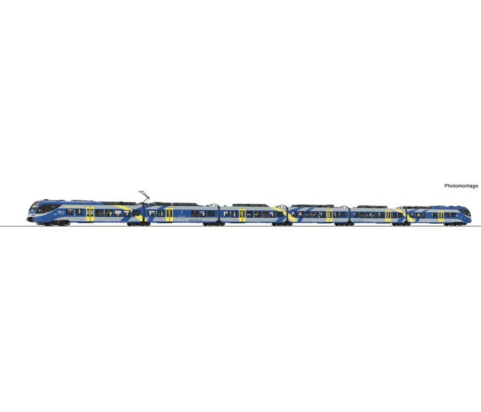 BRB FLIRT3 ET302 Freilassing 6 Car EMU VI (~AC-Sound)