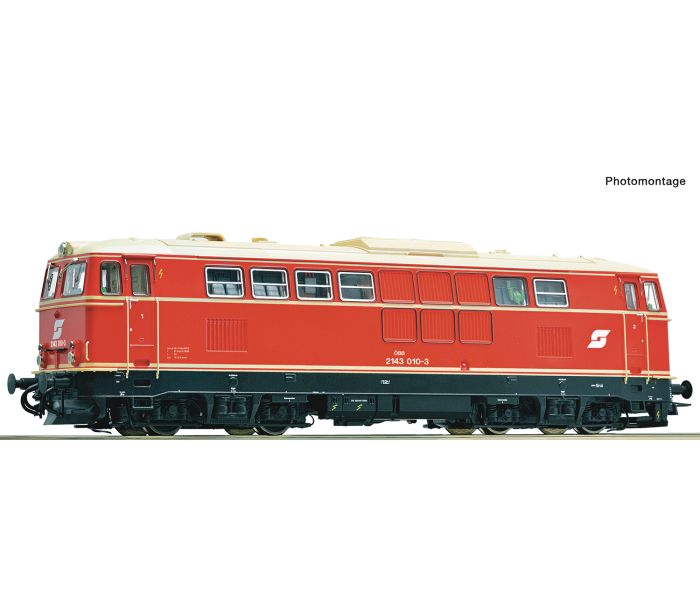 OBB Rh2143 010-3 Diesel Locomotive IV (~AC-Sound)