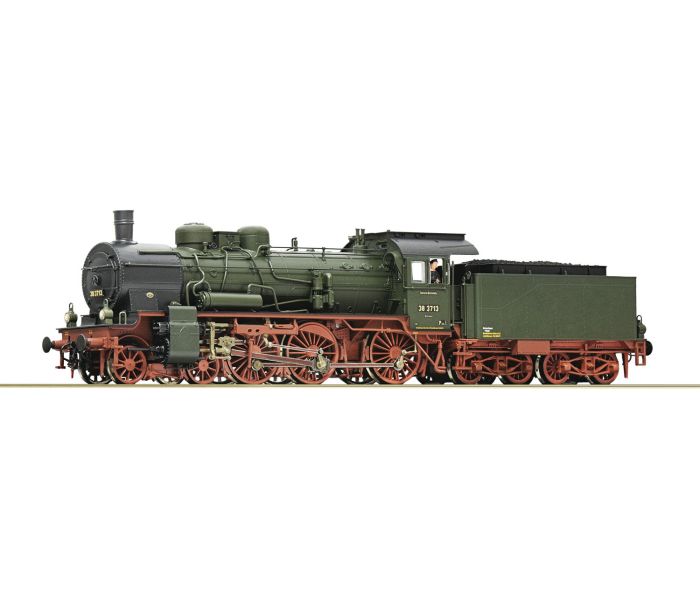 DRG BR38 3713 Steam Locomotive II (~AC-Sound)