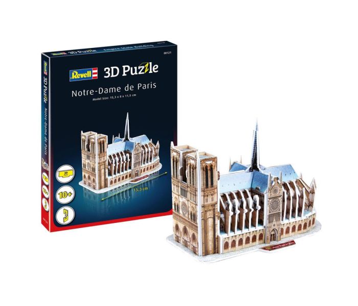 Notre-Dame de Paris 3D Puzzle