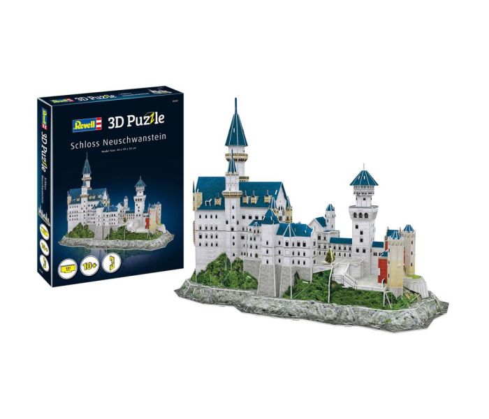 Neuschwanstein Castle 3D Puzzle