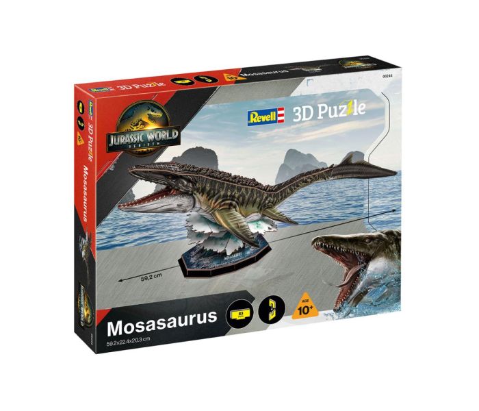 Jurassic World Rebirth New Dinosaur A 3D Puzzle
