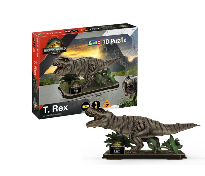 Jurassic World Rebirth New Dinosaur B 3D Puzzle