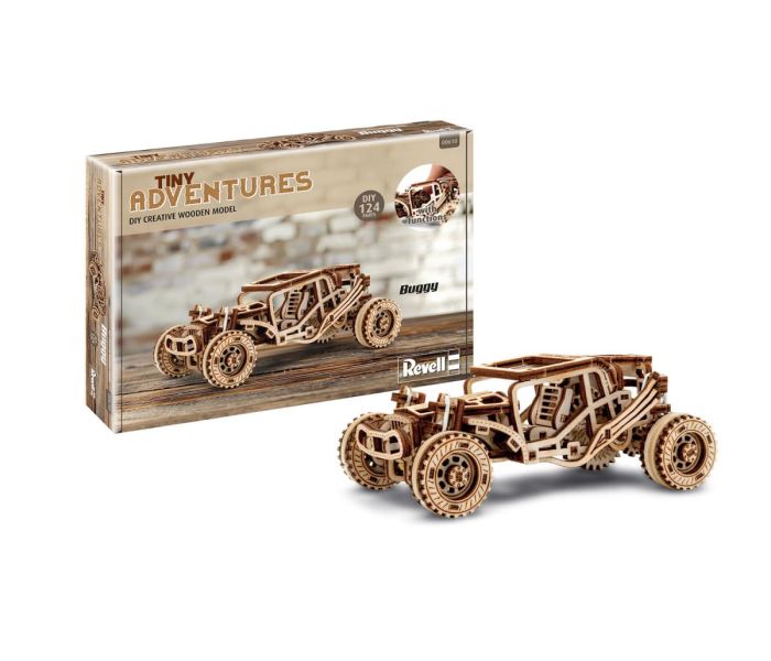 Tiny Adventures Buggy Wooden Kit (1:32 Scale)