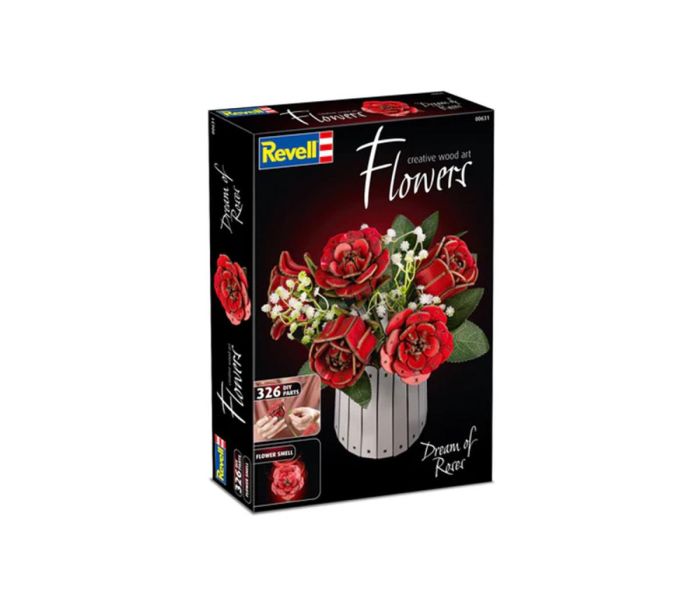 Dream of Roses Creative Wood Art Flowers Kit