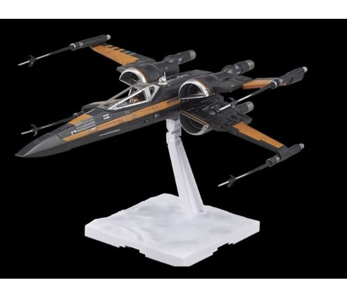 Bandai Star Wars Poe's X-Wing Fighter Kit (1:72 Scale)