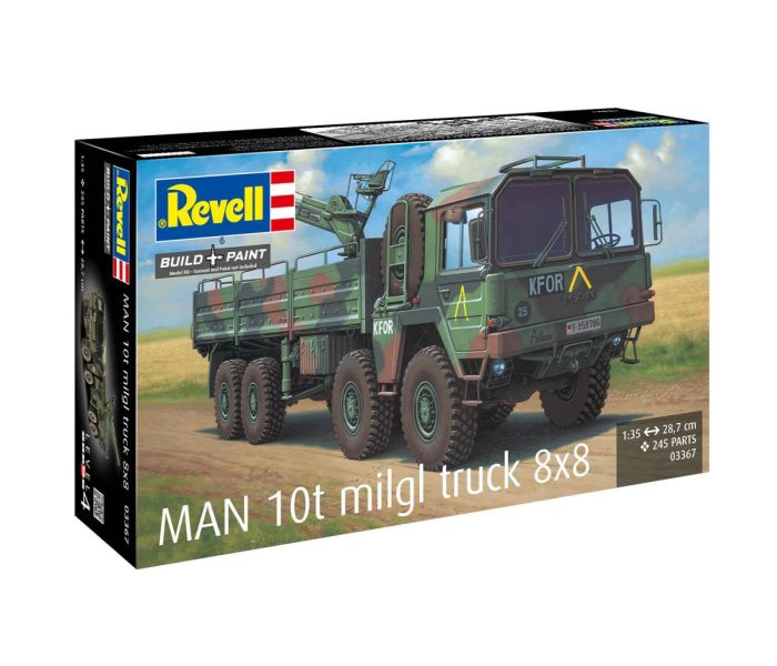 German MAN 10t milgl 8x8 Truck (1:35 Scale)