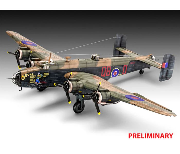 British Handley Page Halifax B Mk.III (1:72 Scale)