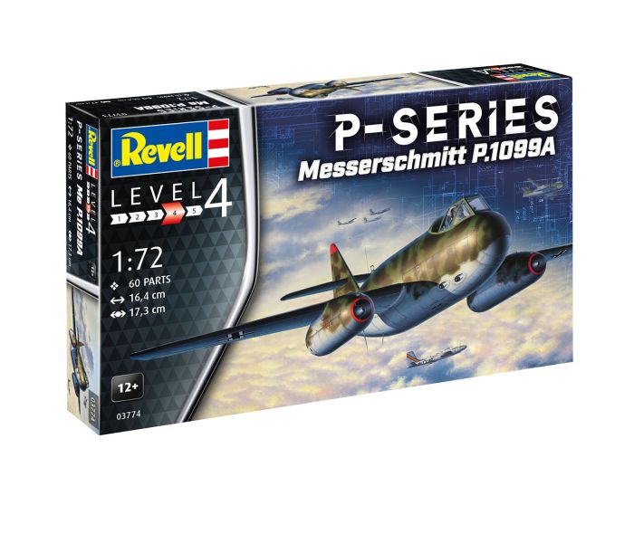 German Messerschmitt P.1099A P Series (1:72 Scale)