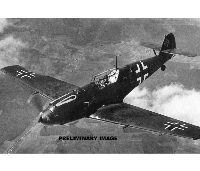 German Messerschmitt Bf109E-3 (1:72 Scale)