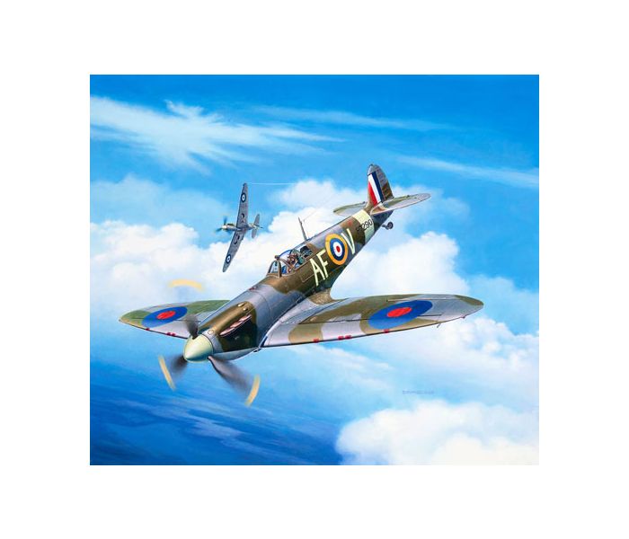 British Spitfire Mk.Iia (1:72 Scale)