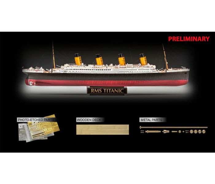 RMS Titanic Platinum Edition Kit (1:400 Scale)