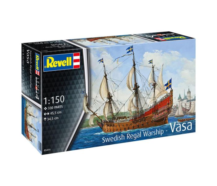 Swedish Regal Warship Vasa (1:150 Scale)