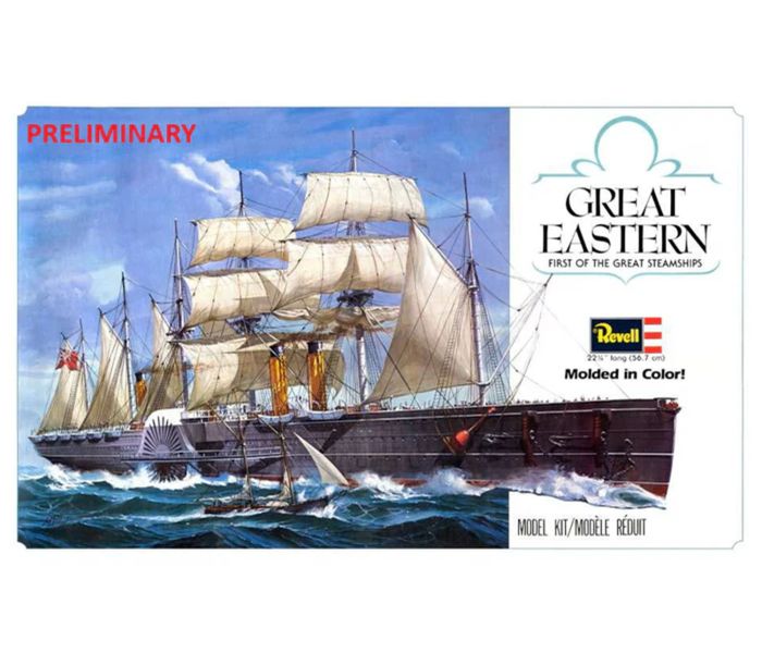 Great Eastern 75 Years Plastic Modelling Kit (1:388 Scale)