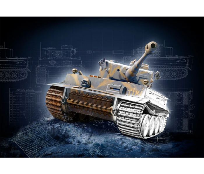 German PzKpfw.VI Tiger I Ausf.E Gift Set (1:72 Scale)