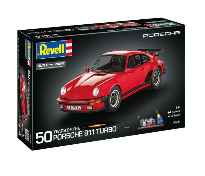 Porsche 911 Turbo 50th Anniversary Gift Set (1:24 Scale)