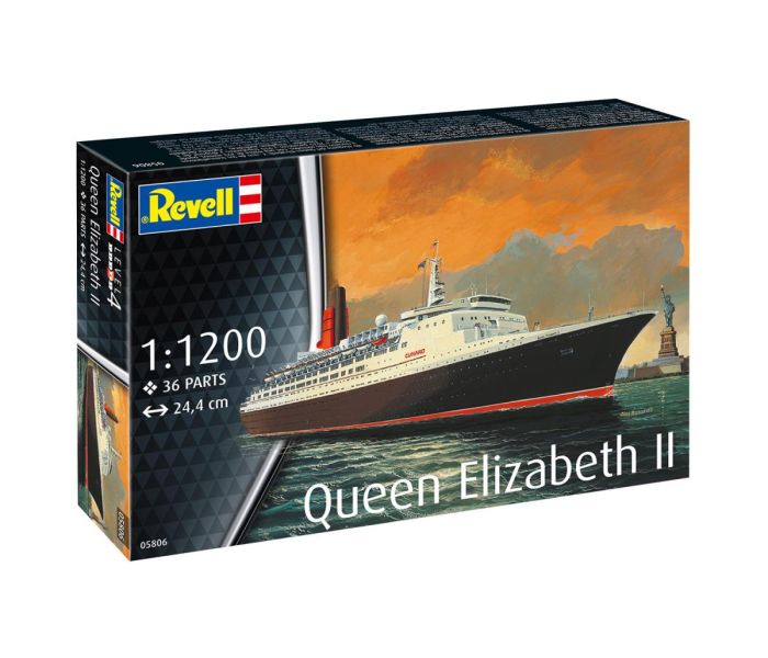 Queen Elizabeth II (1:1200 Scale)