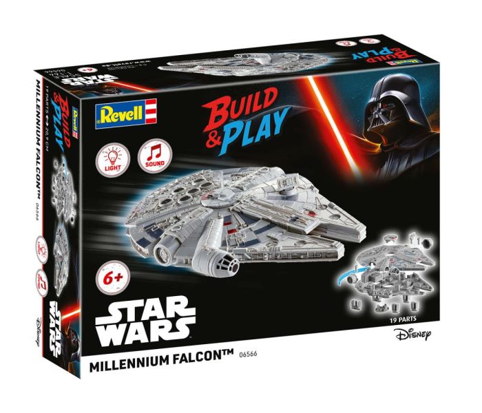 Star Wars Millennium Falcon Build & Play Kit (1:164 Scale)