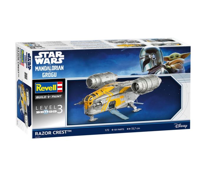The Mandalorian & Grogu Razor Crest (1:72 Scale)