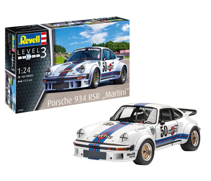 Porsche 934 RSR Martini (1:24 Scale)