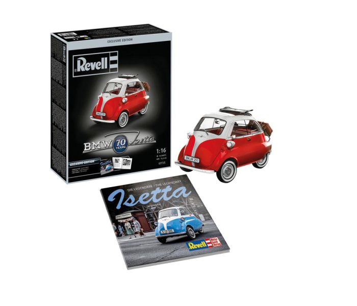  Isetta 250 1955年リミテッドエディションミニカー BMW Isetta 250 70th Anniversary Exclusive Edition (1:16)-Revell
