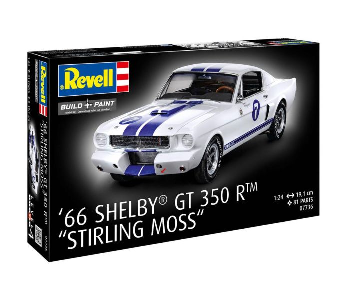 1966 Shelby GT 350 R Stirling Moss (1:24 Scale)