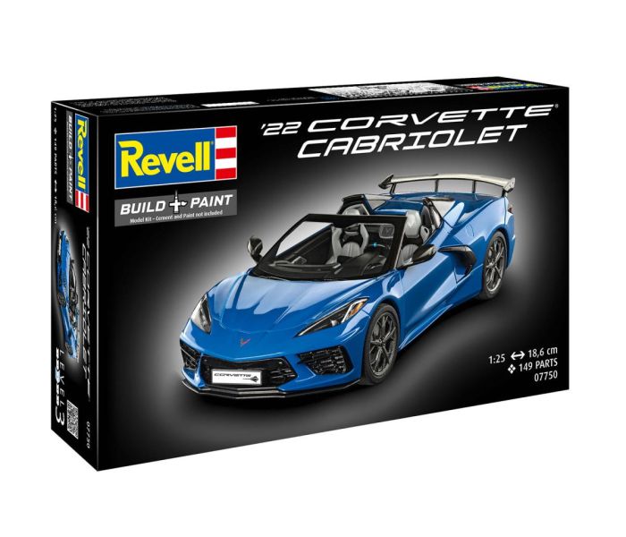 2022 Corvette C8 Cabriolet (1:25 Scale)