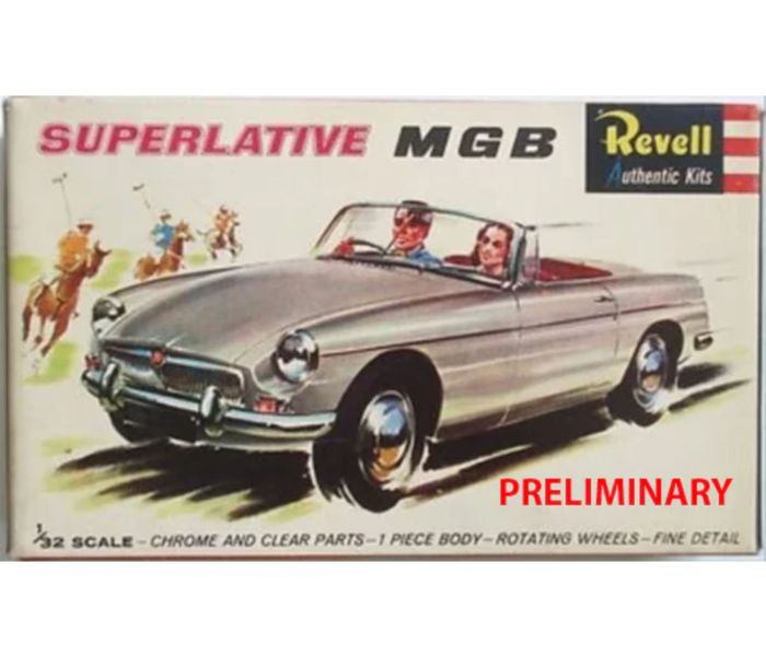 MGB Roadster 75 Years Plastic Modelling Kit (1:32 Scale)