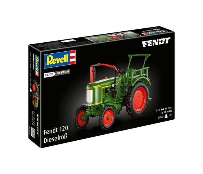 Fendt F20 Diesel Tractor Click System Kit (1:24 Scale)
