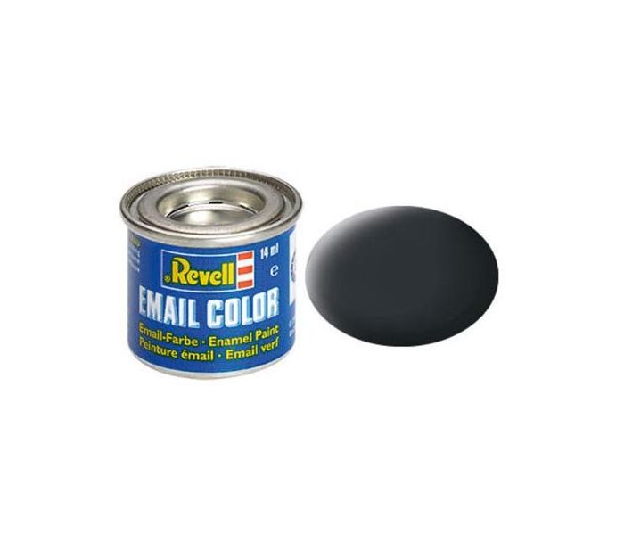 Enamel Paint 'Email' (14ml) Solid Matt Anthracite RAL7021