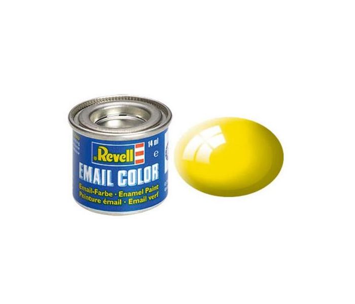 Enamel Paint 'Email' (14ml) Solid Gloss Yellow RAL1018