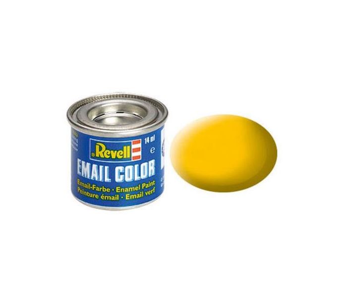 Enamel Paint 'Email' (14ml) Solid Matt Yellow RAL1017
