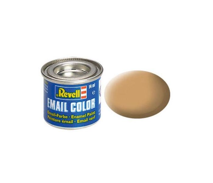Enamel Paint 'Email' (14ml) Solid Matt Africa Brown