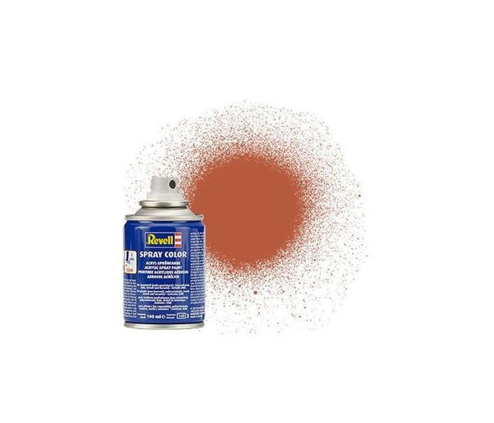 Spray Colour (100ml) Solid Matt Brown RAL8023