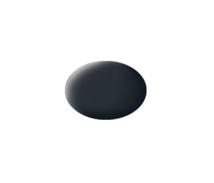 Acrylic Paint 'Aqua' (18ml) Solid Matt Anthracite RAL7021