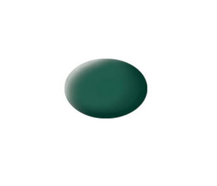 Acrylic Paint 'Aqua' (18ml) Solid Matt Sea Green RAL6028