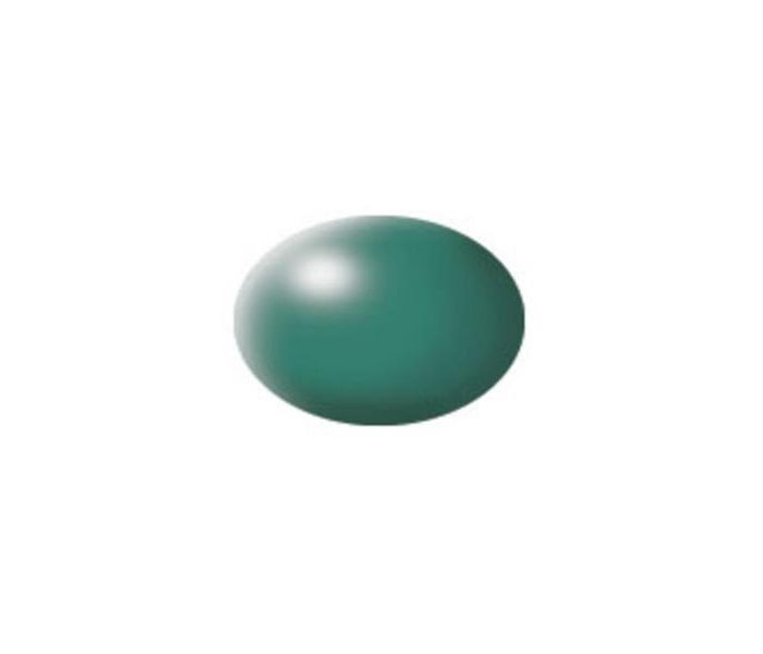 Acrylic Paint 'Aqua' (18ml) Solid Silk Matt Patina Green