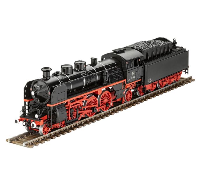 German BR18 505 Express Steam Locomotive Model Set (1:87)