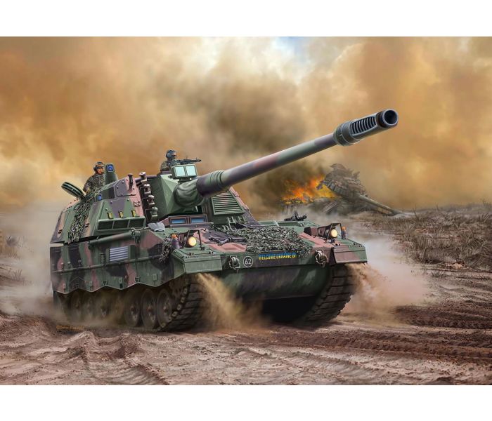 German Panzerhaubitze 2000 Model Set (1:72 Scale)