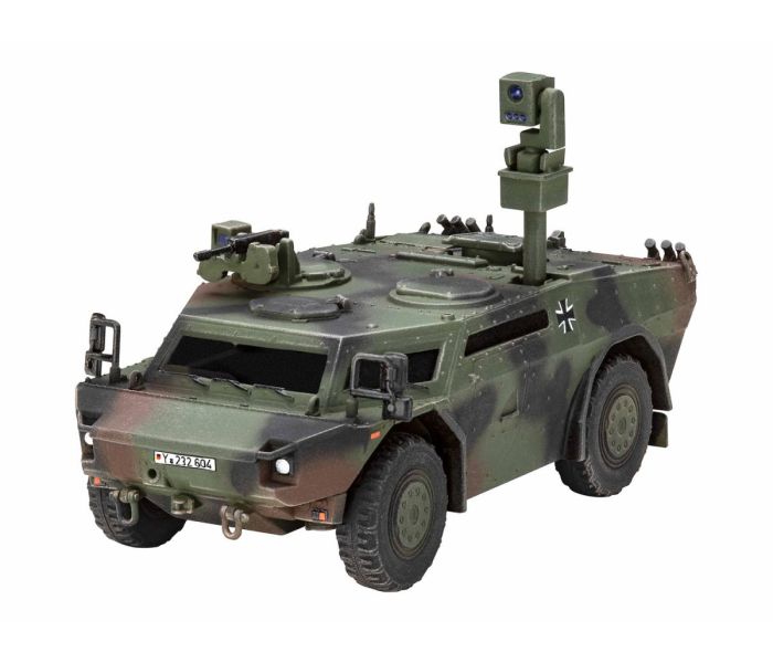 Dutch Spahwagen Fennek Model Set (1:72 Scale)