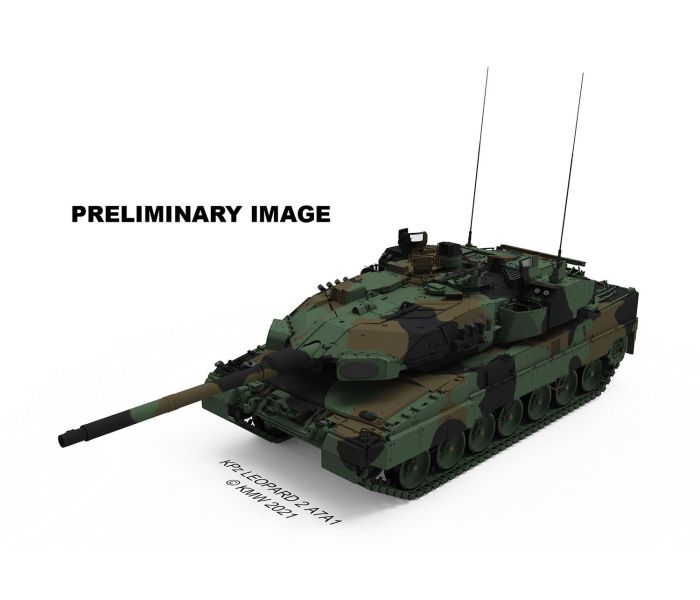 German Leopard 2A7A1 Model Set (1:35 Scale)